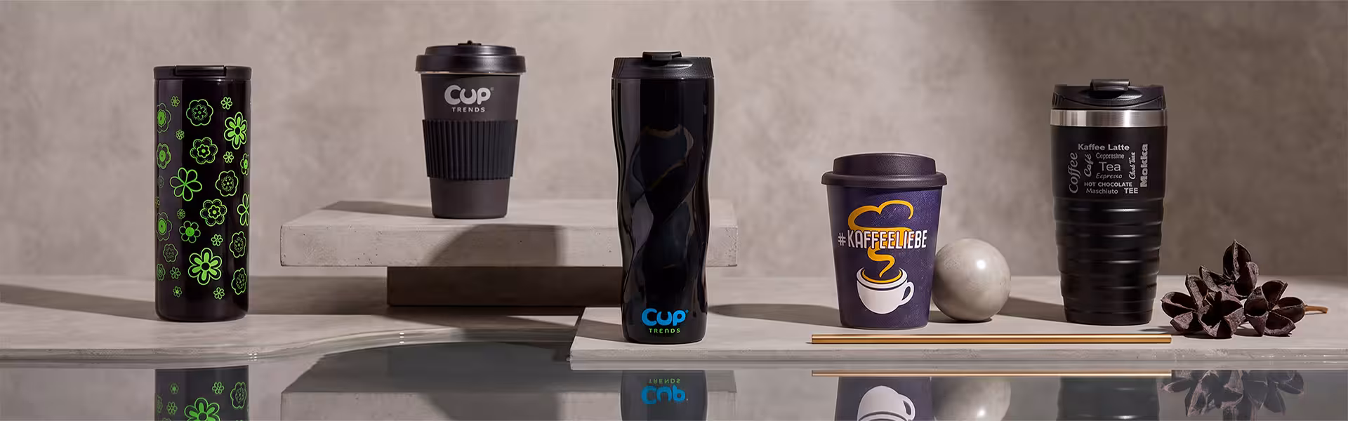Coffee to go Becher bedrucken