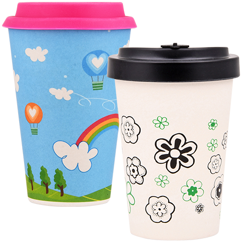 Kaffeebecher auf Naturbasis